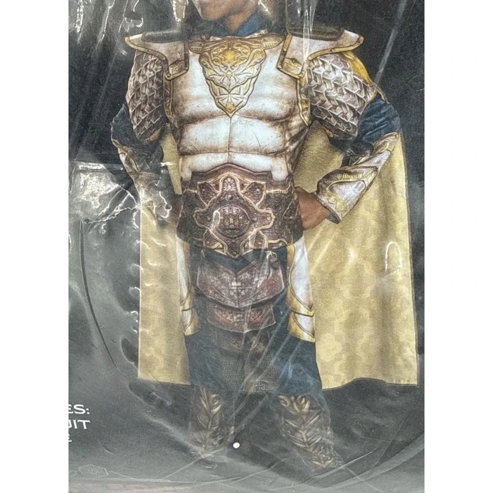 Boys S (6/7) Xenk the Paladin Dlx Muscle Halloween Costume Dungeons & Dragons - Picture 1 of 8